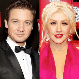 Jeremey Renner, Christina Aguilera Jeremey Renner, Christina Aguilera